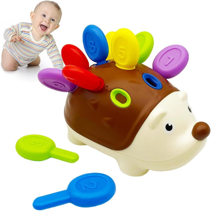 Montessori Fun Hedgehog Recognition Numbers & Colors
