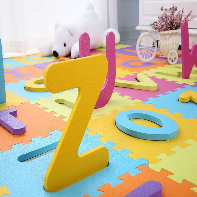 Alphabet & Numbers Activity Big Foam Mat