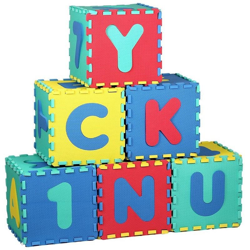Alphabet & Numbers Activity Big Foam Mat