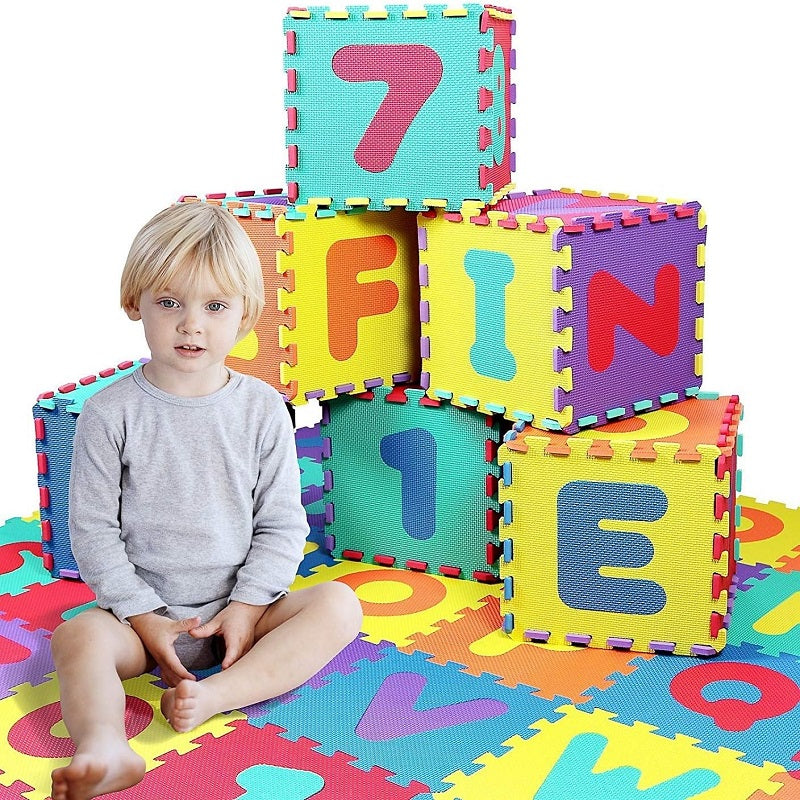 Alphabet & Numbers Activity Big Foam Mat