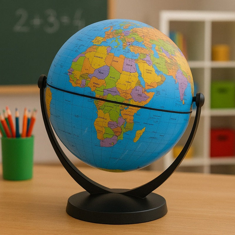 Universal Rotating World Globe Educational Toy