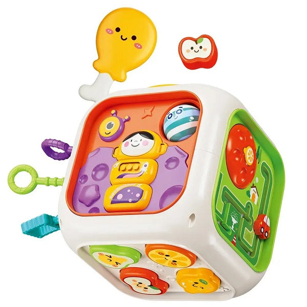 6 In 1 Busy Activity Educational Cube Box
