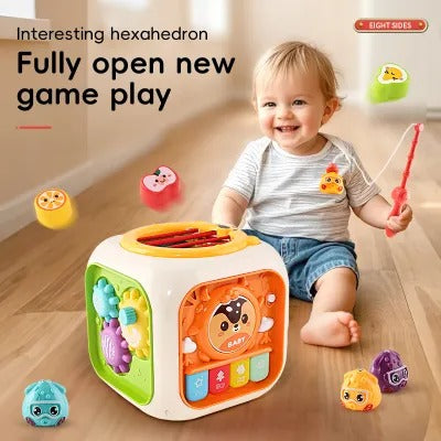 6 In 1 Busy Activity Educational Cube Box