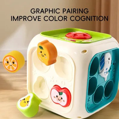 6 In 1 Busy Activity Educational Cube Box
