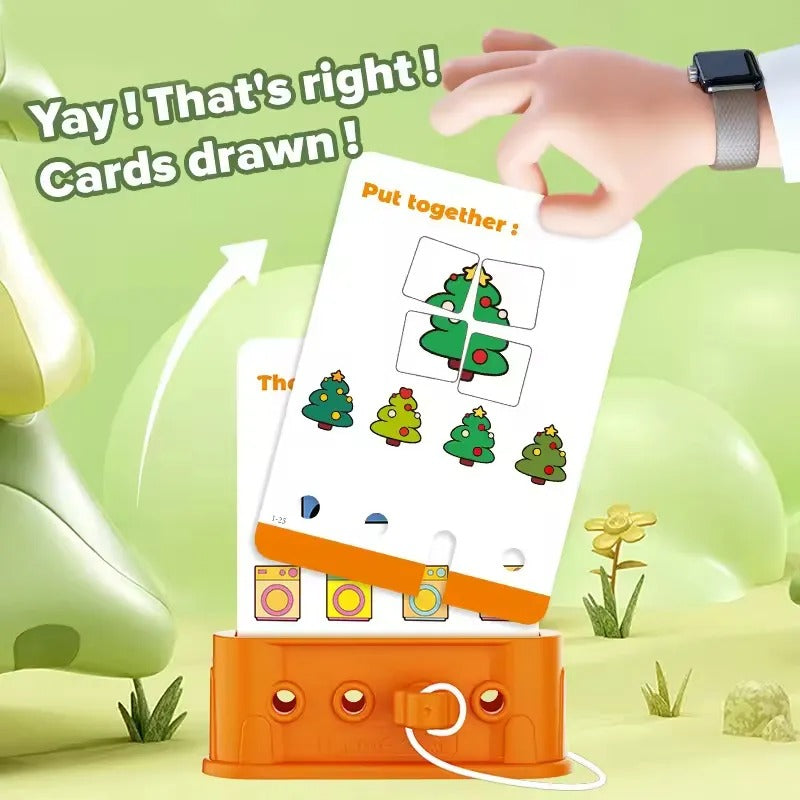 Montessori Logic Key Game With Flash Cards