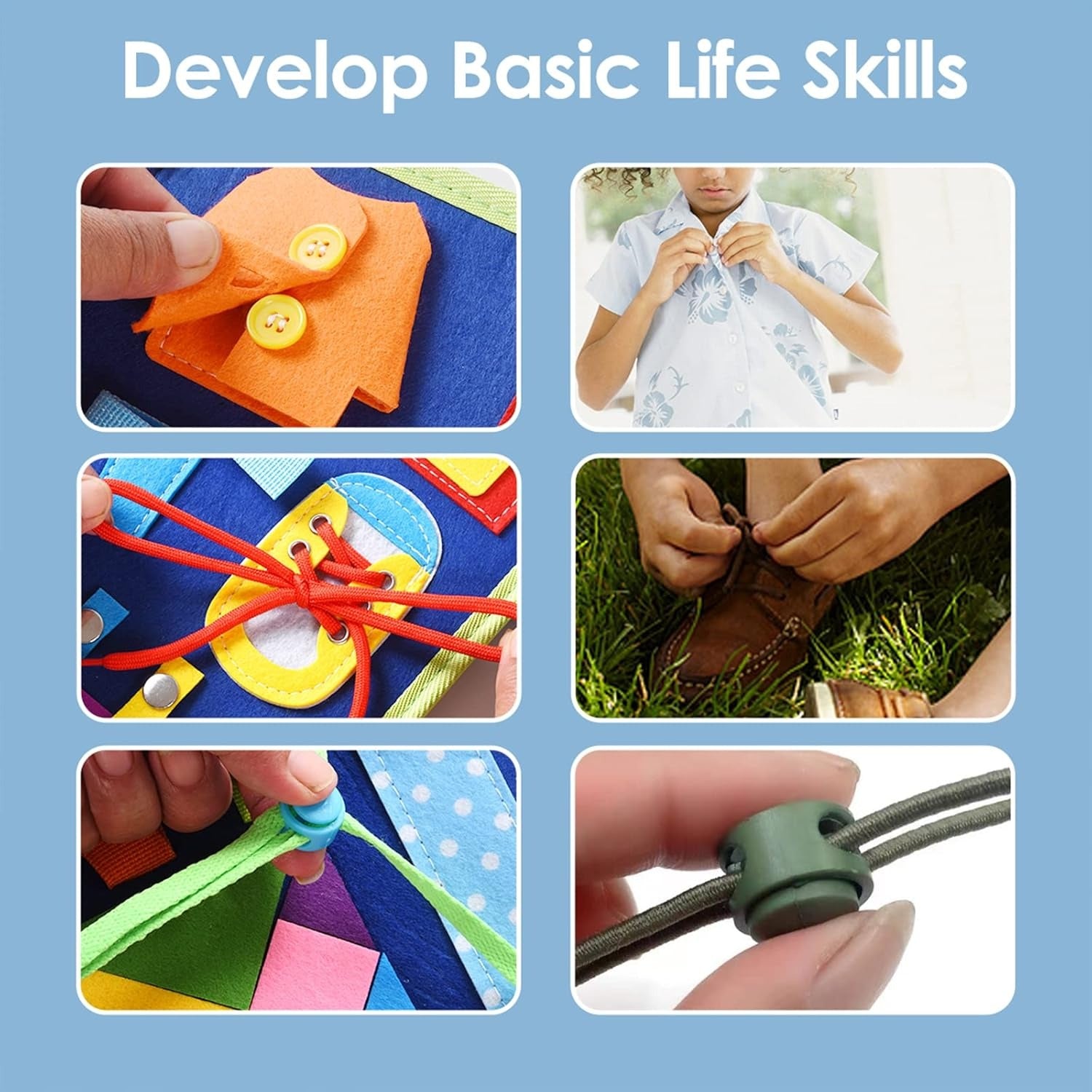 Montessori Folding Multifunctional Busy Book