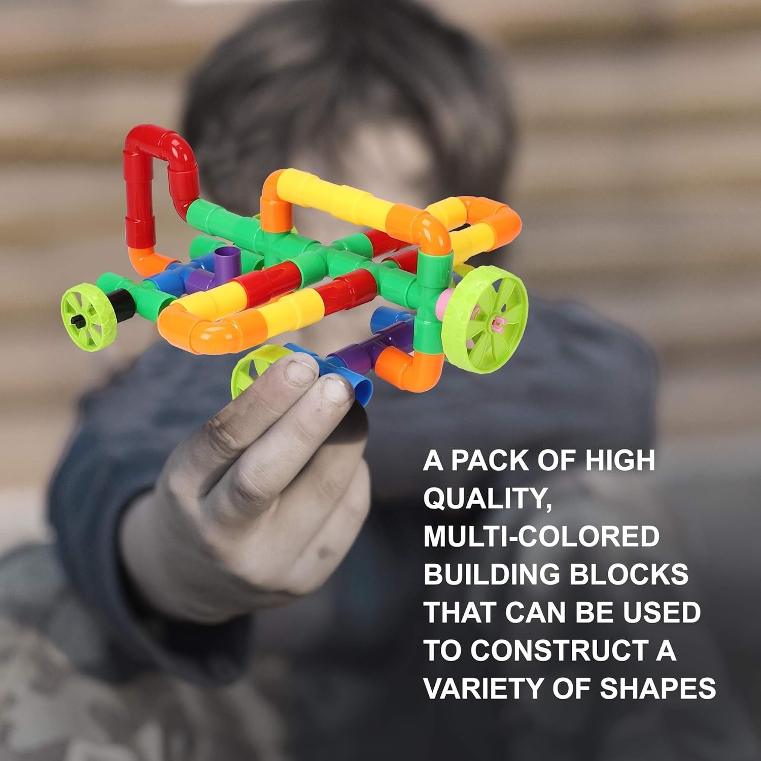 Creative Pipe Puzzle Building Blocks Set