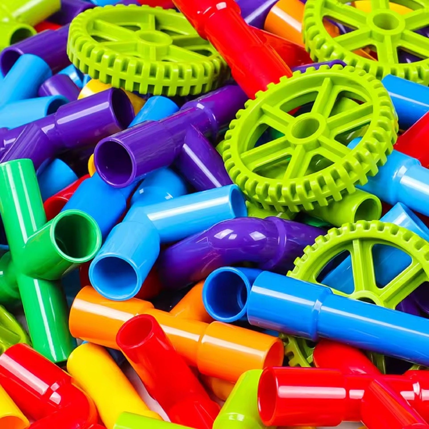 Creative Pipe Puzzle Building Blocks Set