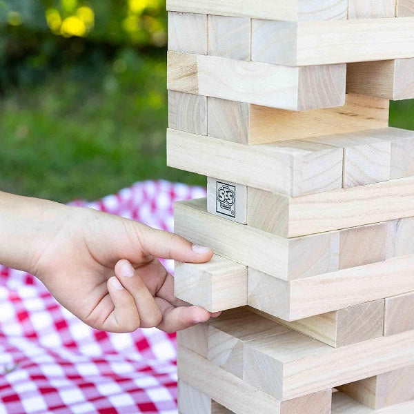 Wooden Classic Jenga Stacking Tower