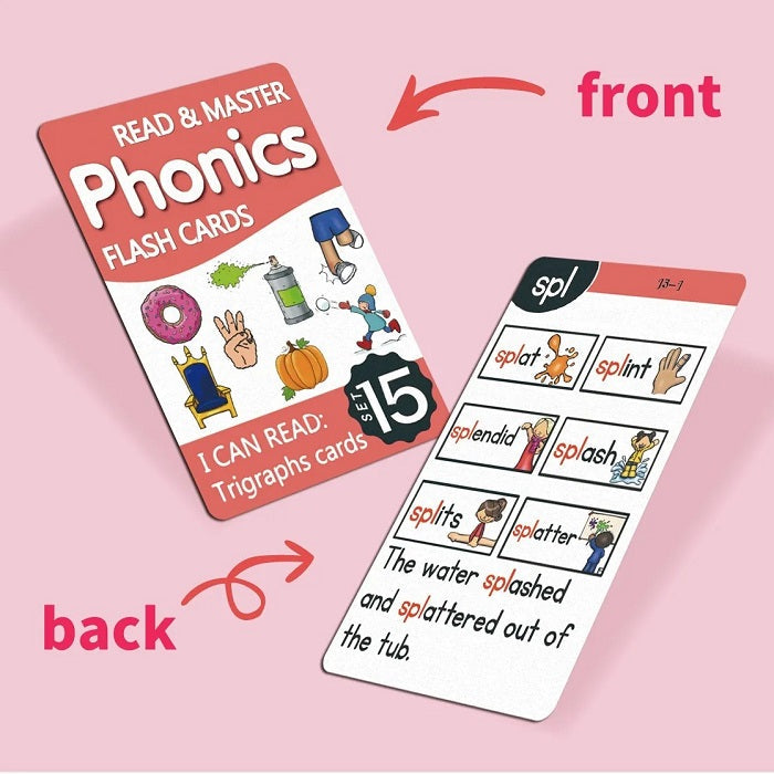 Phonics High Quality 67 Flash Cards