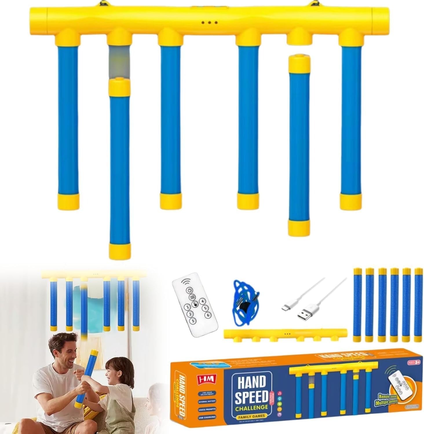 Rechargeable Hand Speed Challenging Activity Game