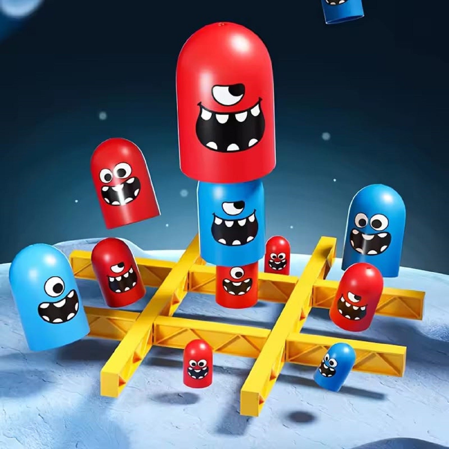 Gobble Tic Tac-Toe 2 Player Challenging Game