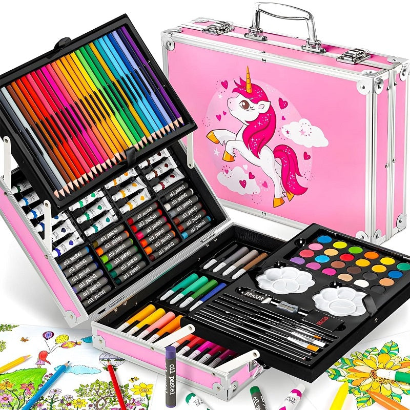 Diy Unicorn Theme Drawing Art & Painting Kit 