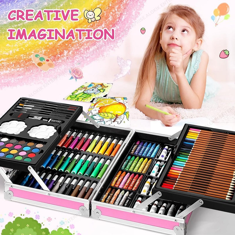 Diy Unicorn Theme Drawing Art & Painting Kit 