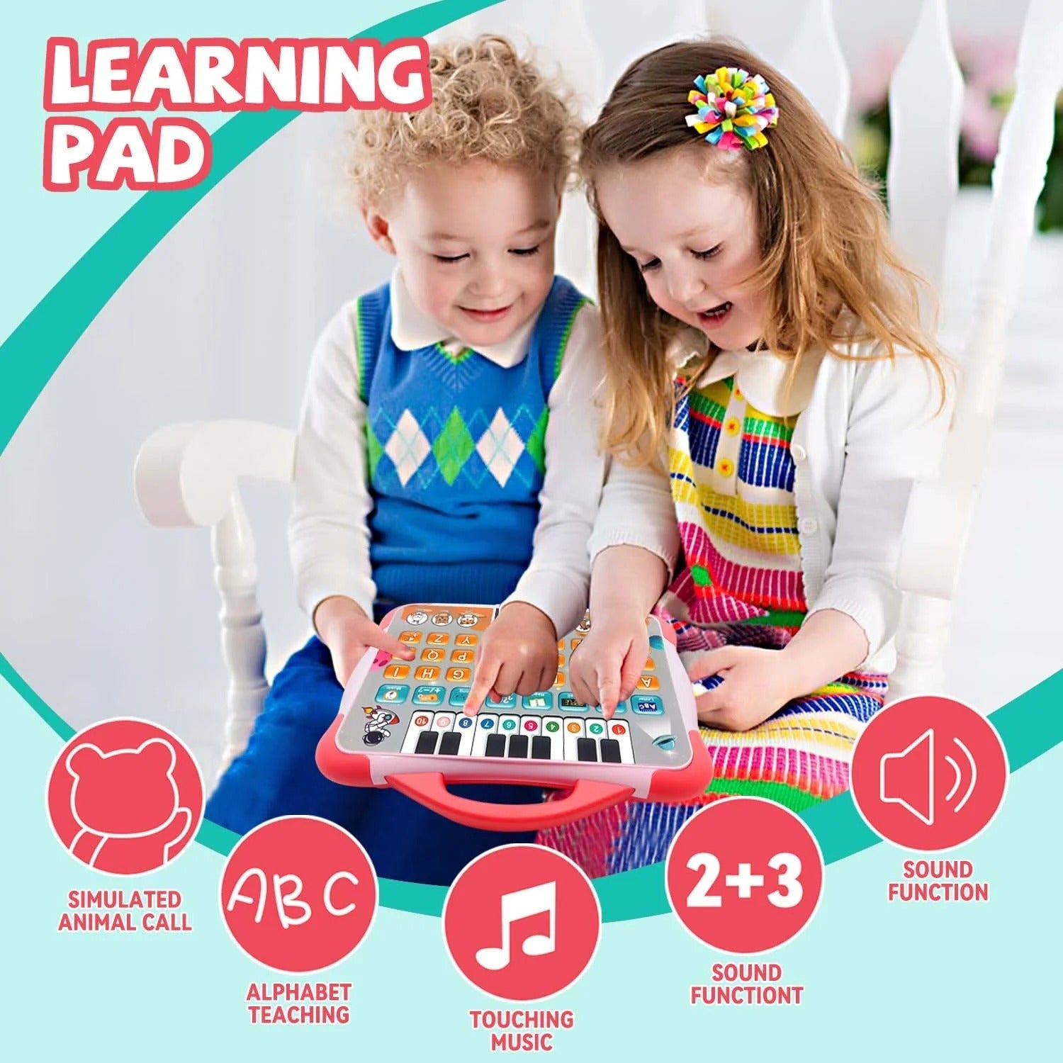 Musical 2in1 Computer Piano With Lcd Screen