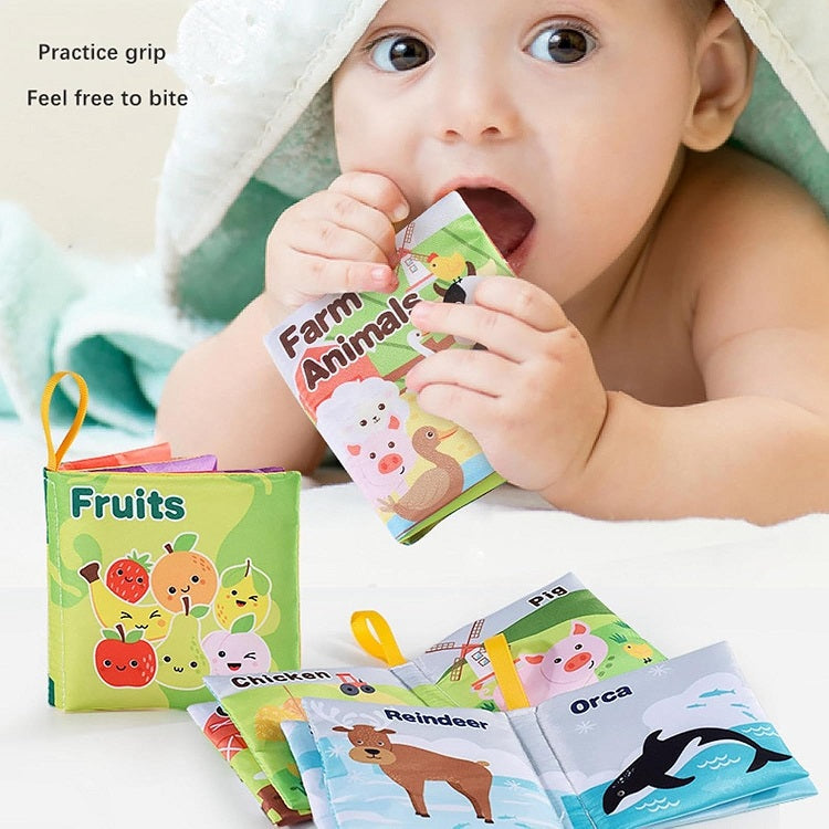 Fabric Cloth Color Book Learning Activity
