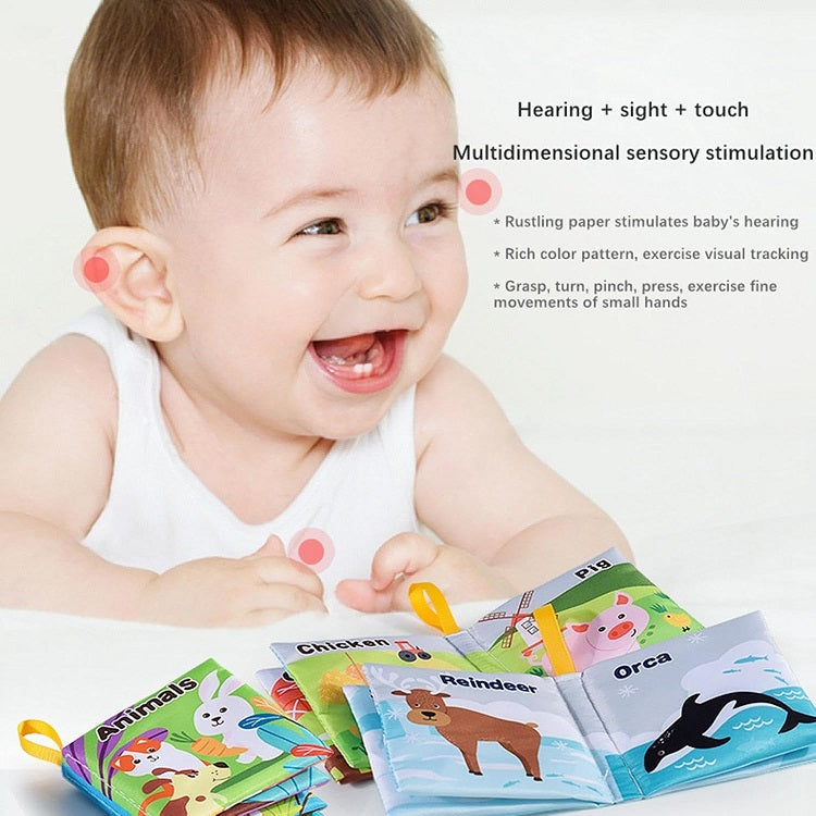 Fabric Cloth Color Book Learning Activity