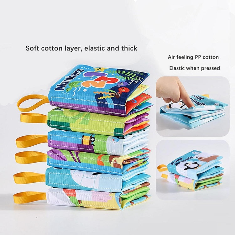 Fabric Cloth Color Book Learning Activity