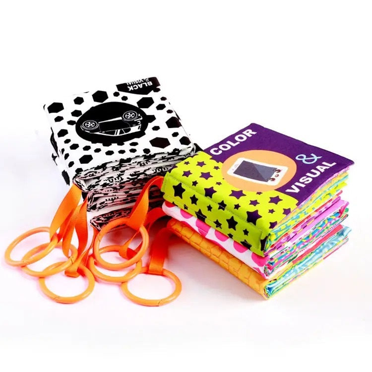 Fabric Cloth Color Book Learning Activity