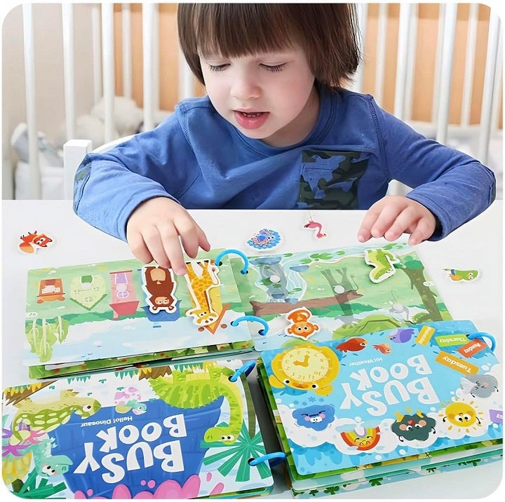 Montessori Early Educational Activity Busy Book