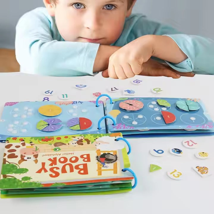 Montessori Early Educational Activity Busy Book