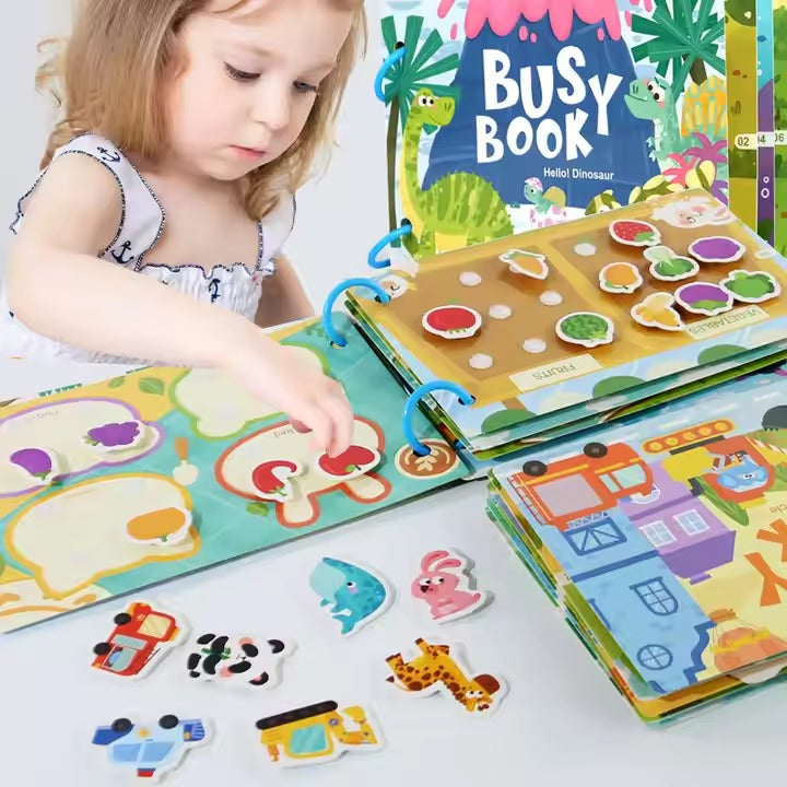 Montessori Early Educational Activity Busy Book