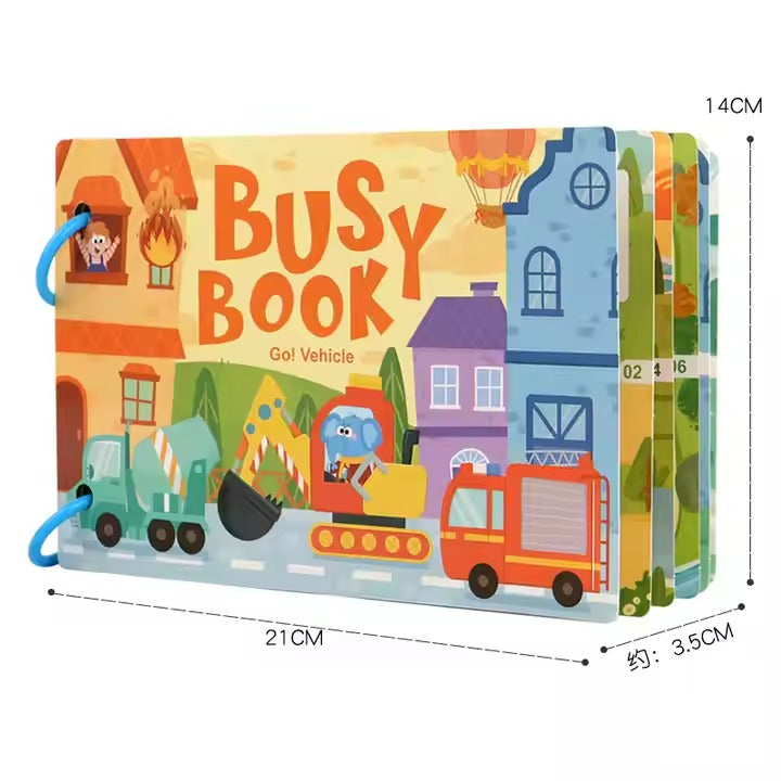 Montessori Early Educational Activity Busy Book