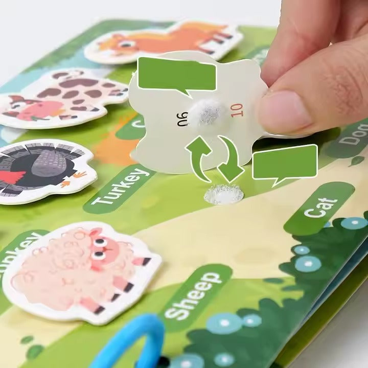 Montessori Early Educational Activity Busy Book
