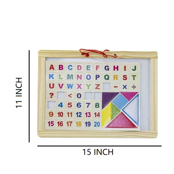 Wooden Magnetic Writing/Drawing Big Board