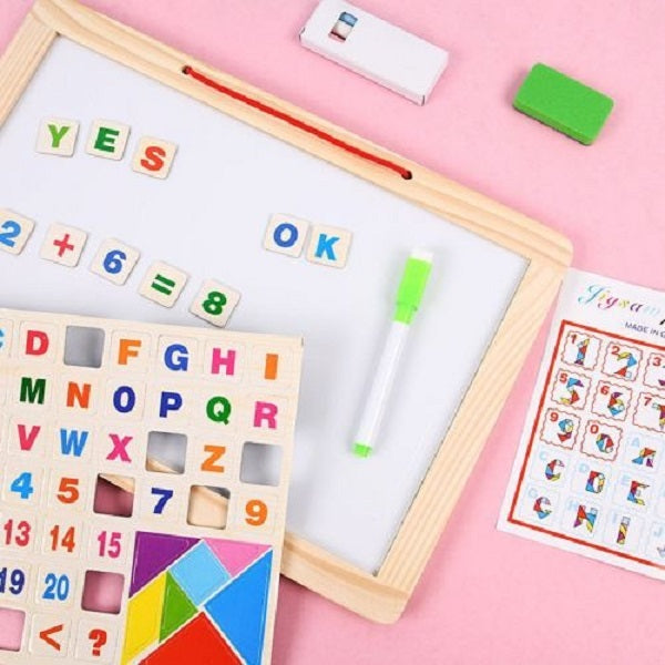Wooden Magnetic Writing/Drawing Big Board