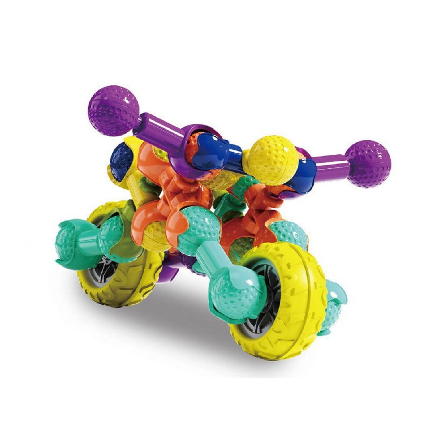 DIY Bike Theme Costruction Building Blocks