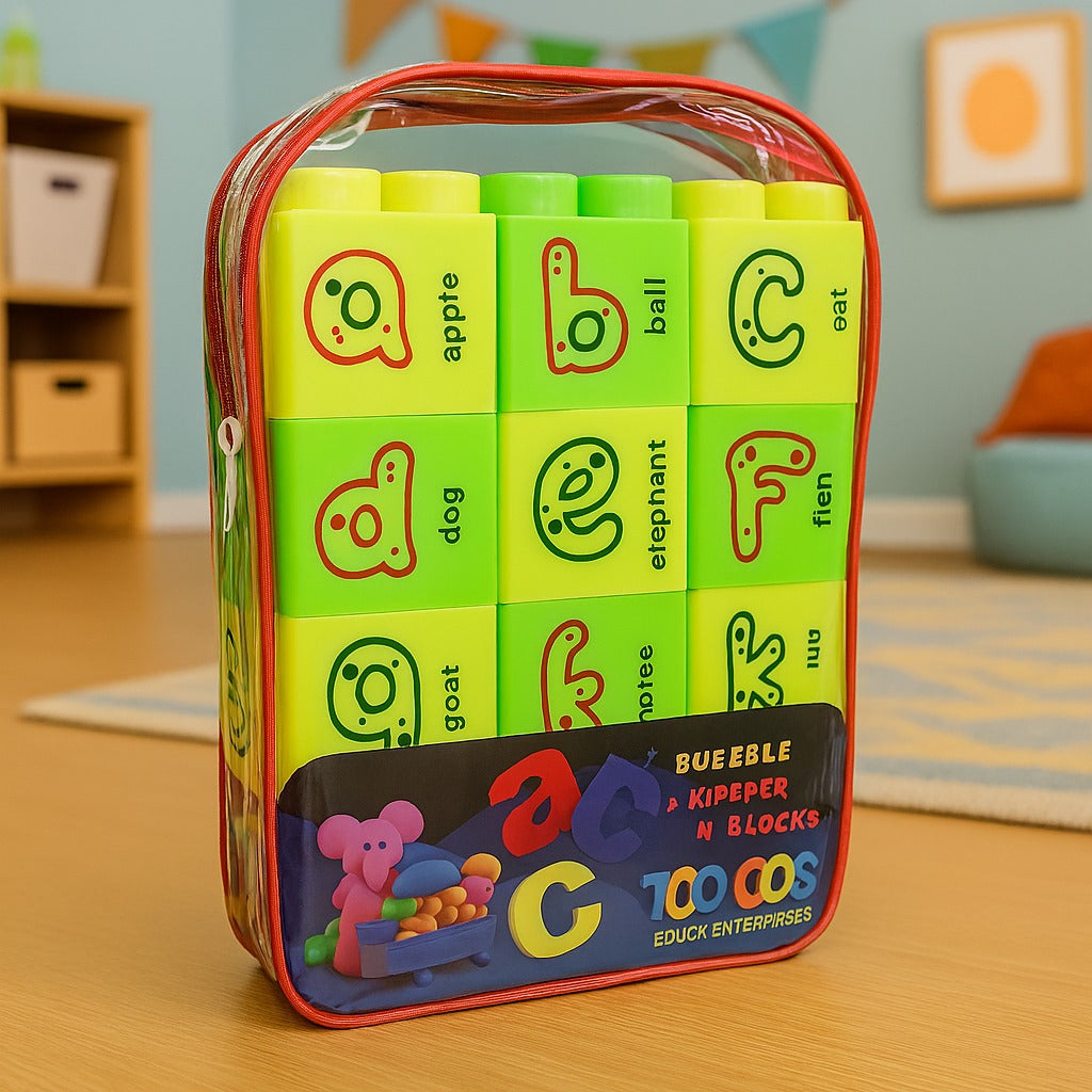 Multicolor Small Alphabets Big Building Blocks