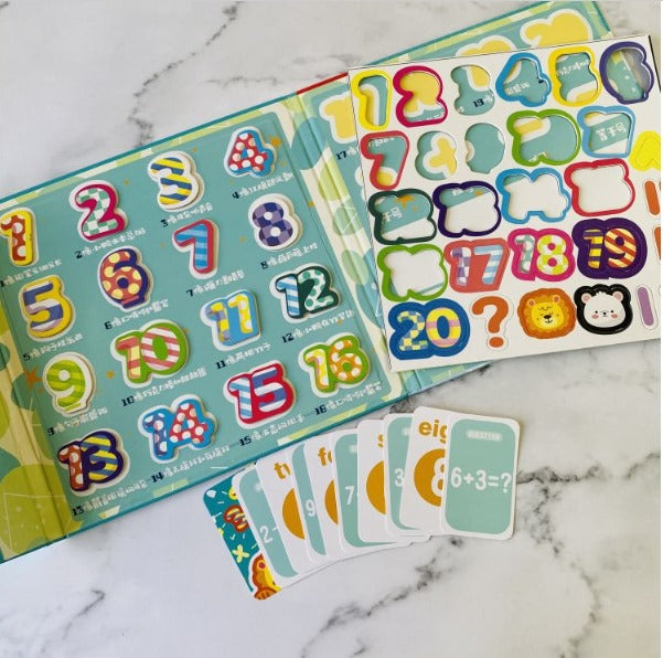 Magnetic Numbers & Alphabet Activity Book