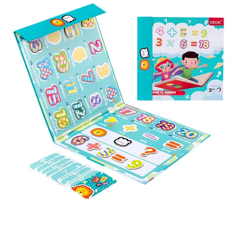 Magnetic Numbers & Alphabet Activity Book
