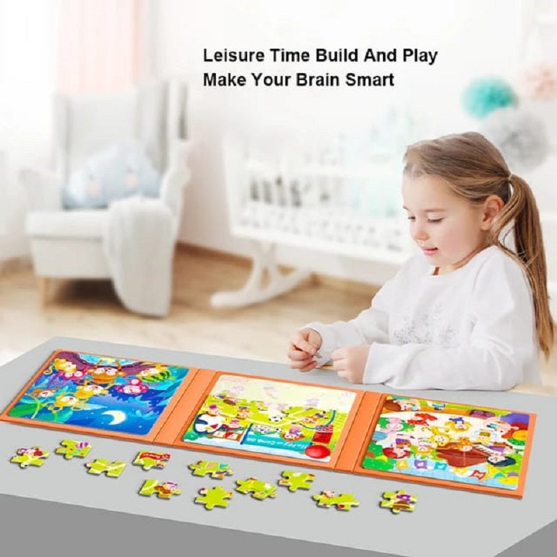 Builder Creative Magnetic Puzzle Book