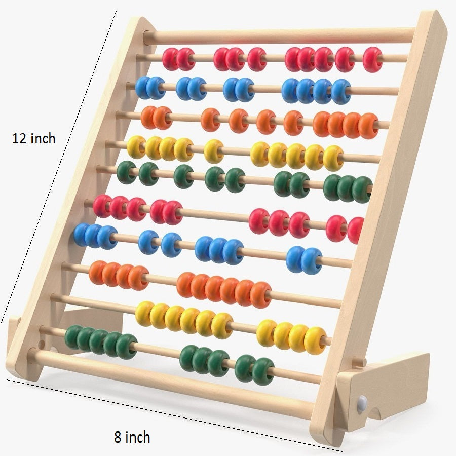 Wooden Abacus Counting Rack Early Educational Toy – MGT Toys