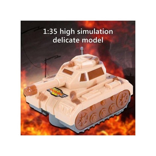 Musical Mini Electric Military Tank With Flashing Lights