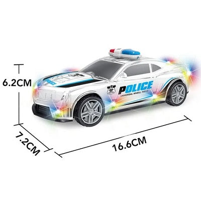 Musical Police Sport Car With Flashing Lights & Siren