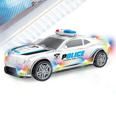 Musical Police Sport Car With Flashing Lights & Siren