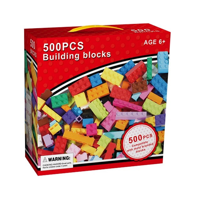 Multicolour Creative Legos Building Blocks 500 pcs