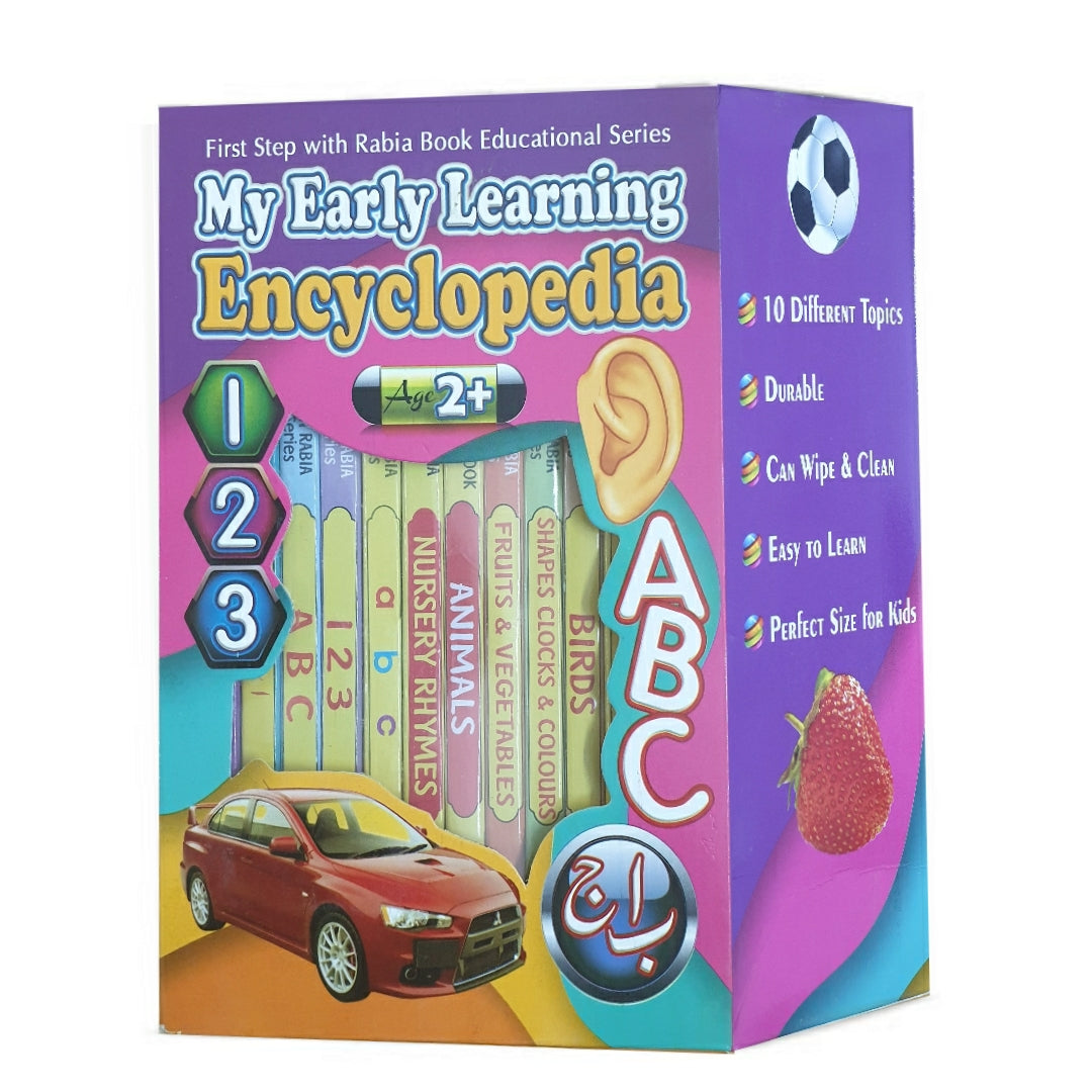 My Early Learning Educational 10 Board Books Set