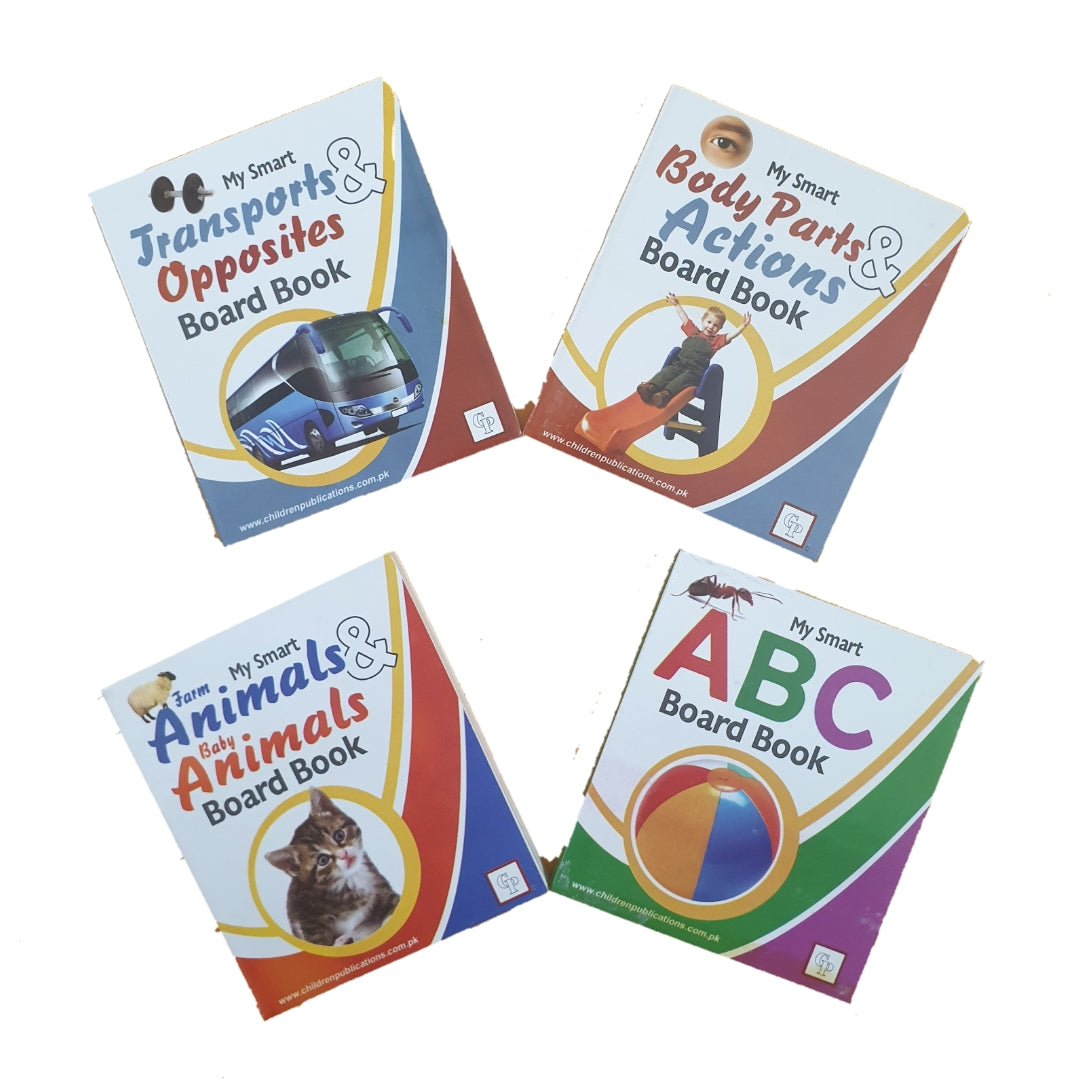 Smart Early Learning Educational 12 Board Books Set