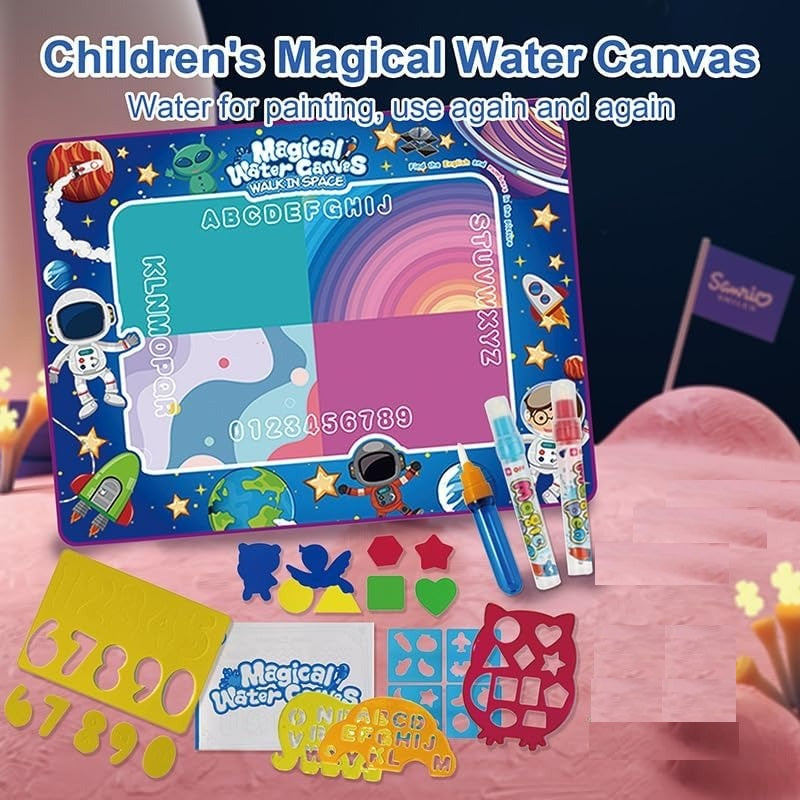 Color Magic Water Canvas Drawing Mat
