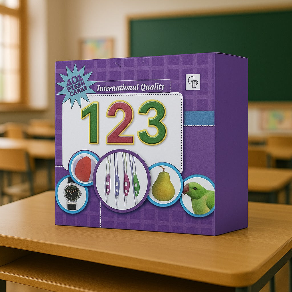 Essential Early Learning 4-in-1 Flashcards Combo