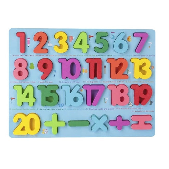 Wooden 3d Colorful Alphabets,Numbers & Shapes Sorting Boards