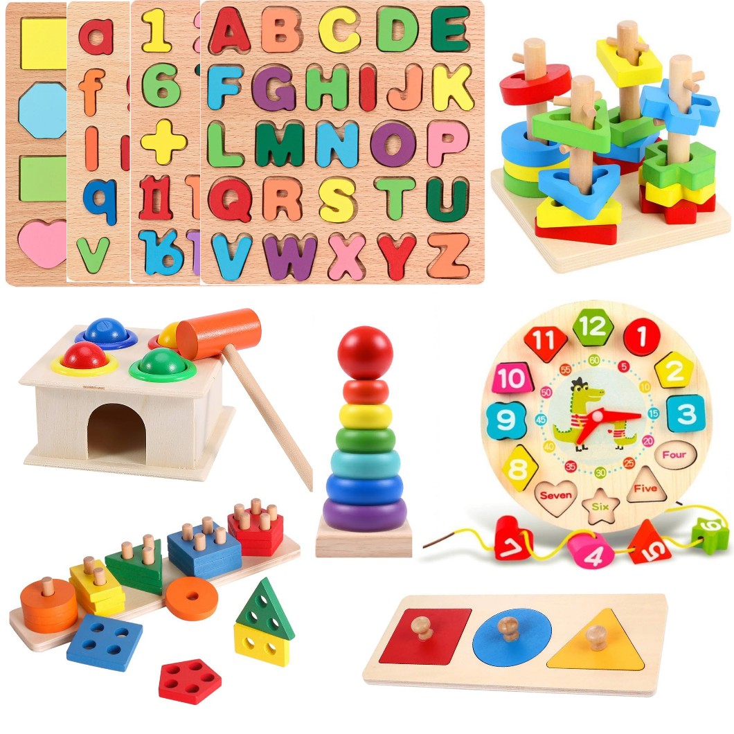 Wooden Montessori Starter Bundles – Perfect for Early Childhood Play