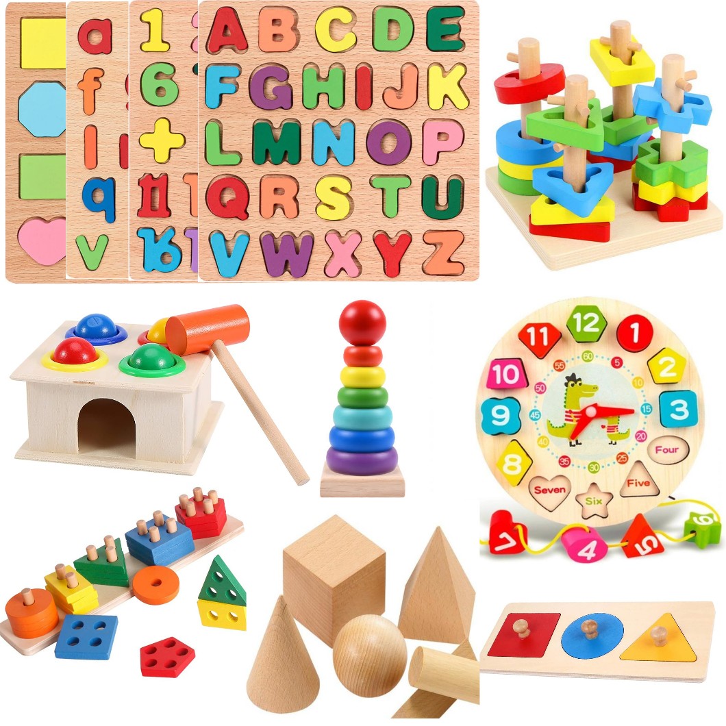 Wooden Montessori Starter Bundles – Perfect for Early Childhood Play