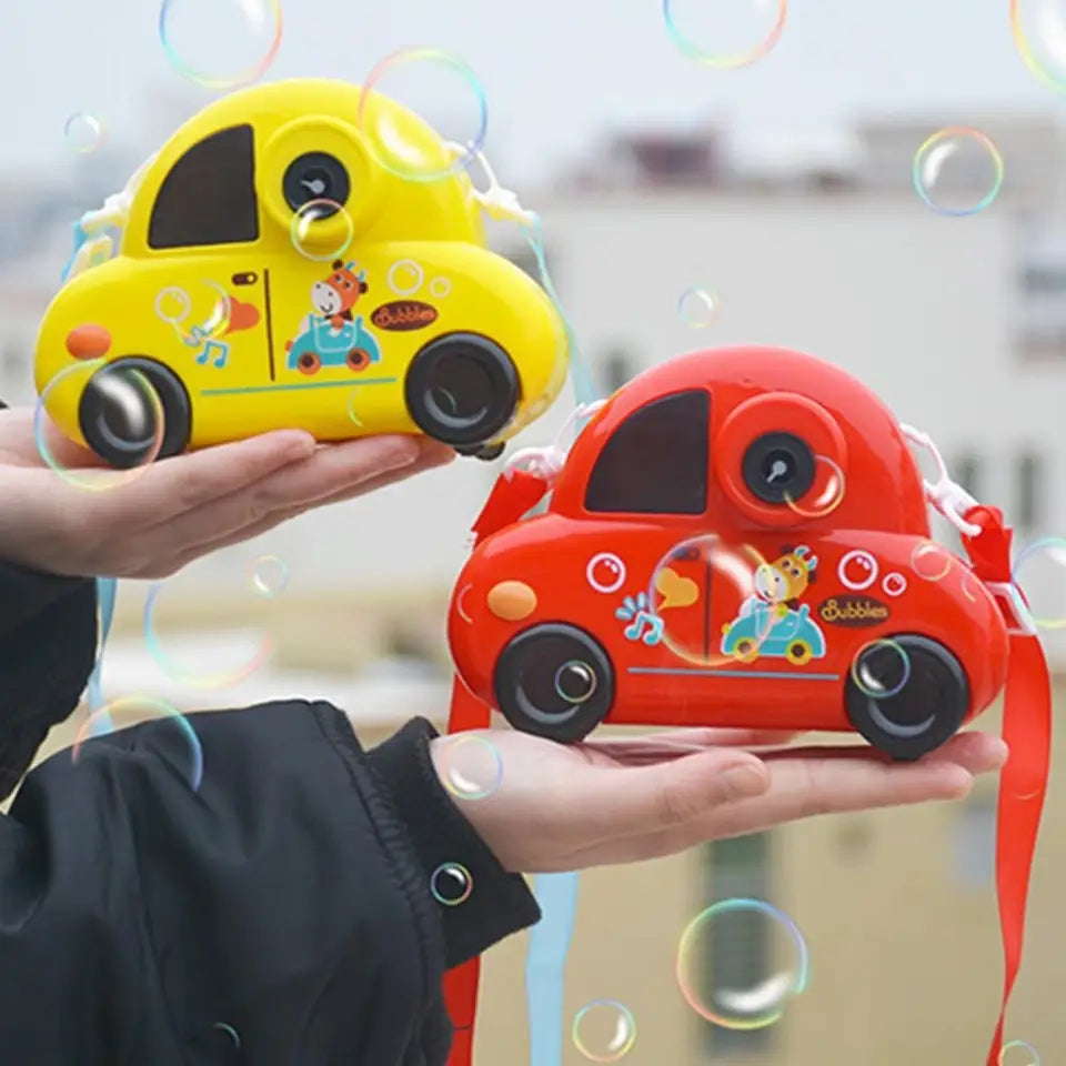 Car Shape Bubble Machine with Lights and Sound