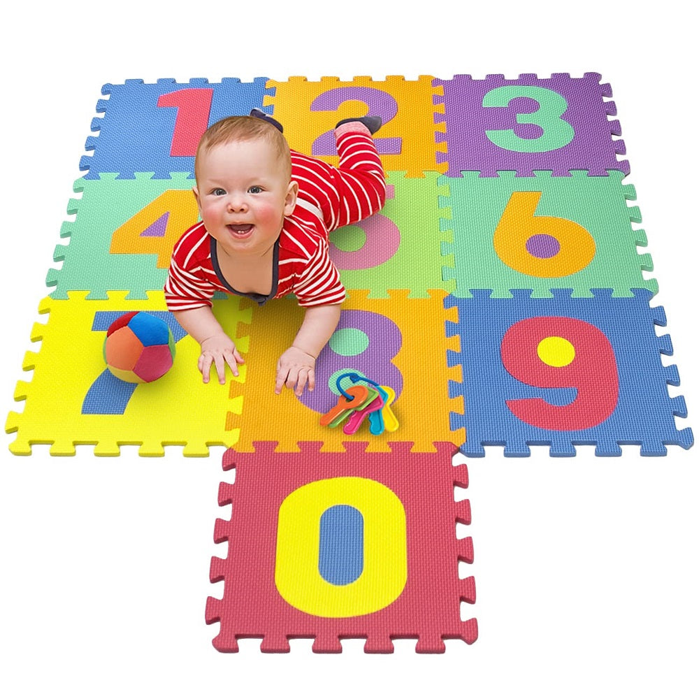 Kids Numbers Learning Foam Activity playmat – MGT Toys