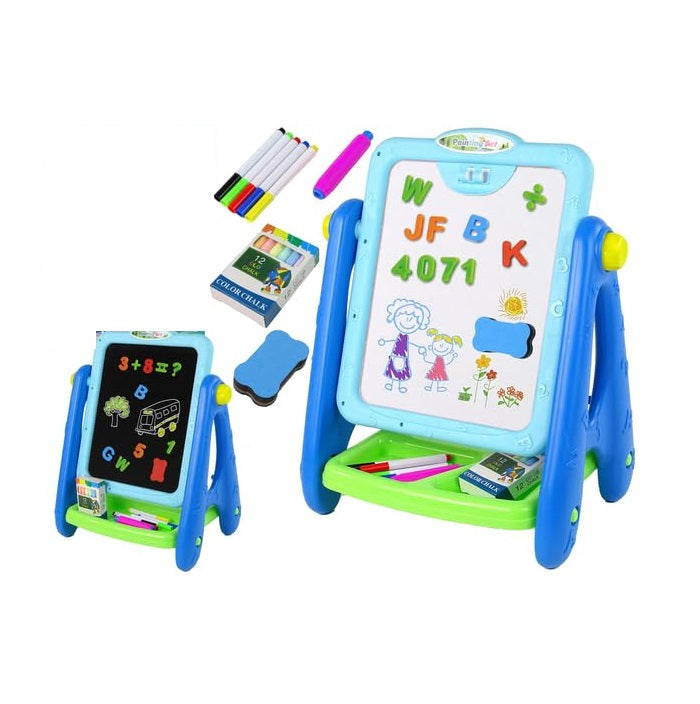 Double Sided Magnetic Drawing/Writing Board Stand